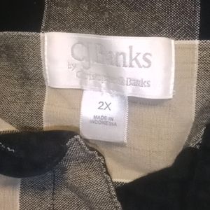 CJ banks flannel